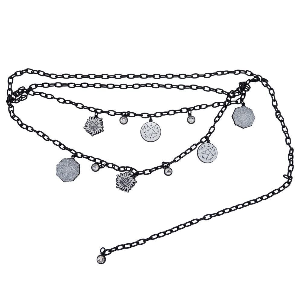 3768 Supernatural Belt, Chain Belt, Supernatural Television Series Icons